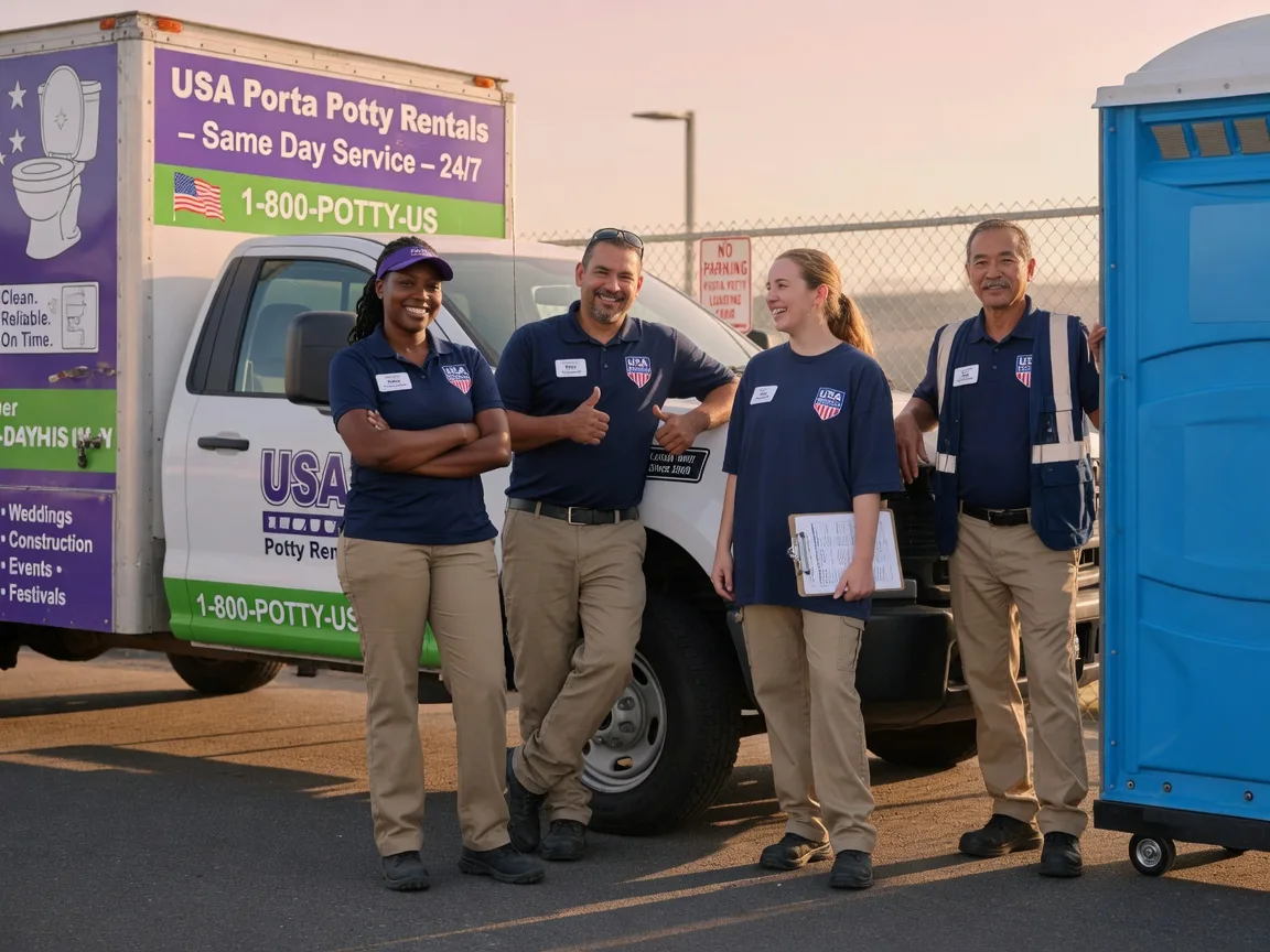 Porta Potty Rental company in Spring Dale, WV